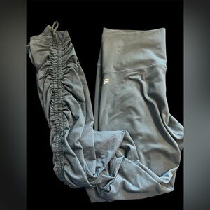 Fabletics Ruched Green Leggings